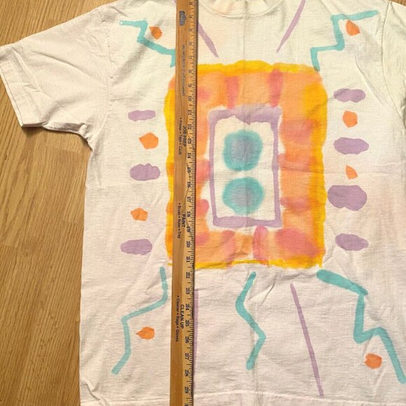 Vintage Anvil Light Pastel Dye Design Made In USA Single Stitch X-Large T-Shirt - Picture 7 of 12